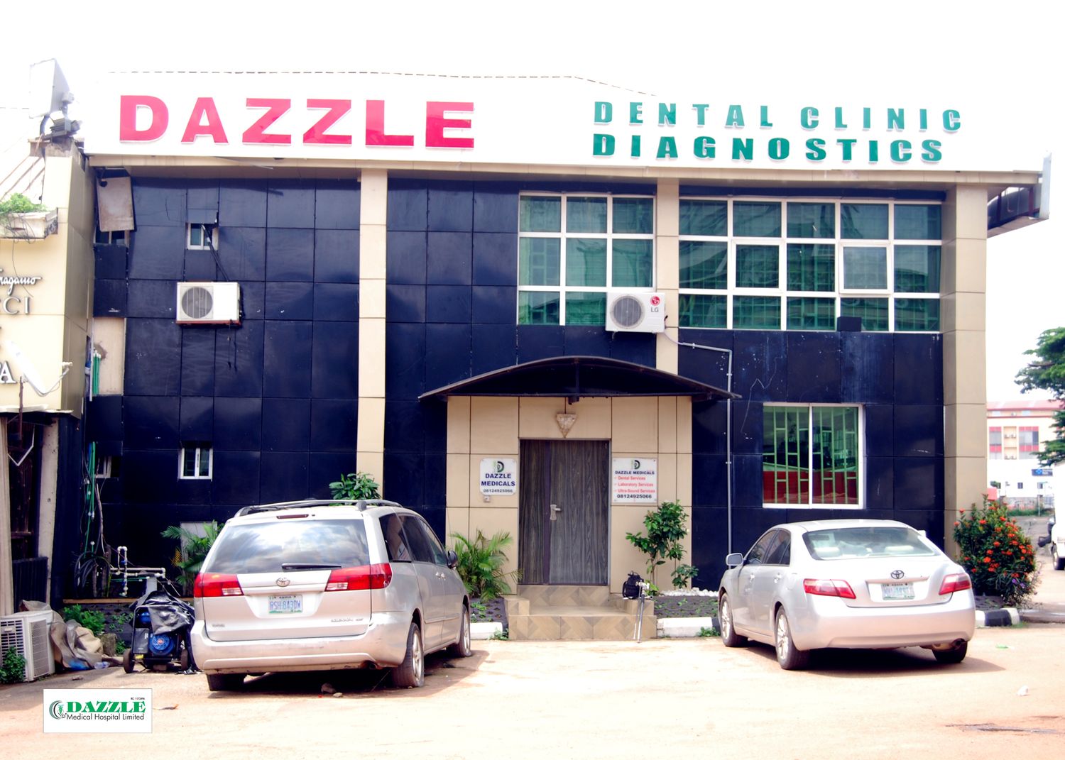 Welcoming reception area at Dazzle Dental